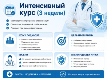 Реабилитация за 21 день в Белой Калитве